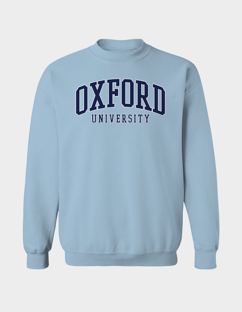 OXFORD UNIVERSITY Blue Arch Unisex Crewneck Sweatshirt image number 0
