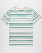RSQ Relaxed Stripe Mens T-Shirt image number 2