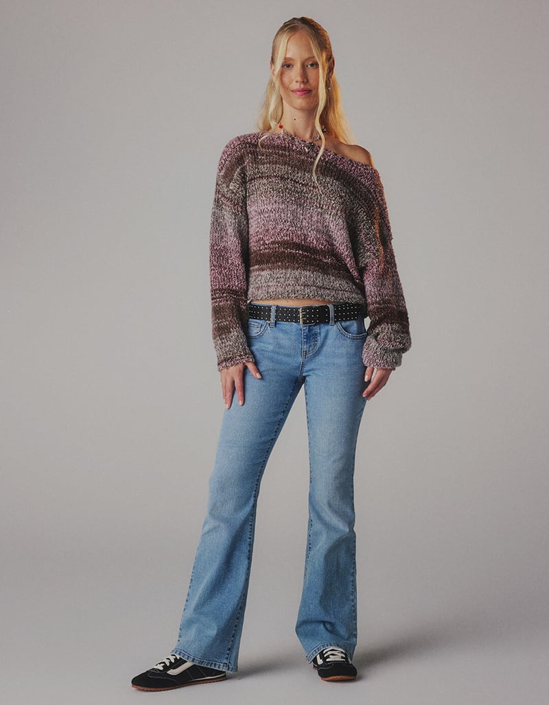 RSQ Womens Pocketless Low Rise Bootcut Jeans image number 0