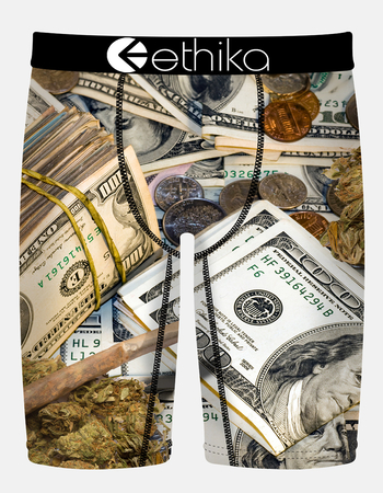 ETHIKA Old Hundereds Staple Mens Boxer Briefs Primary Image