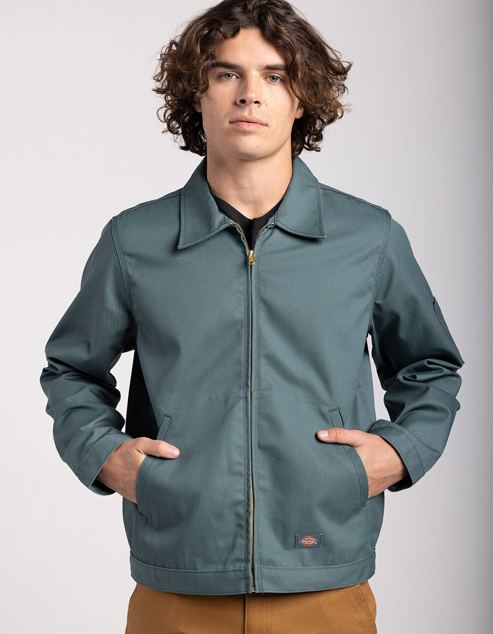DICKIES Unlined Eisenhower Mens Jacket - GREEN - XXL | Tillys