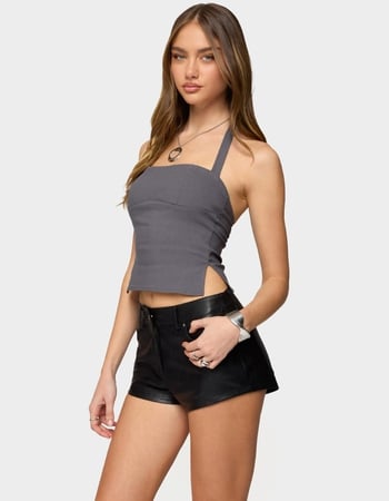 EDIKTED Dara Halter Top Alternative Image
