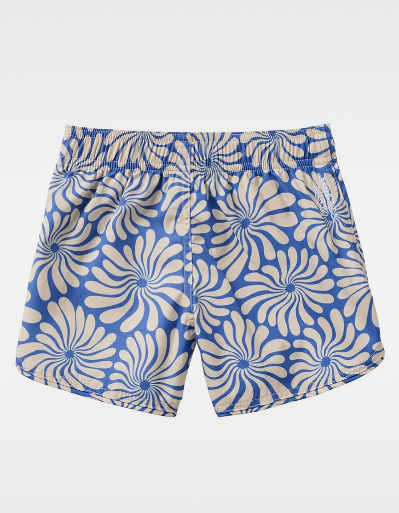 SEAESTA SURF Wavy Flowers Boys Boardshorts image number 1