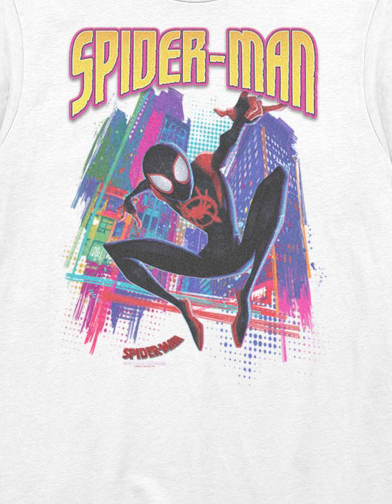 SPIDER-MAN Tower Hero Unisex Tee image number 1