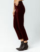 RSQ Sydney Crop Womens Flare Corduroy Pants image number 2