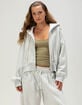 BDG Urban Outfitters Hoxton Womens Crop Zip-Up Hoodie image number 5
