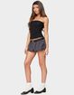 EDIKTED Reed Sheer Mesh Corset image number 4