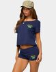 EDIKTED Brazilian Babe Off Shoulder Tee image number 2