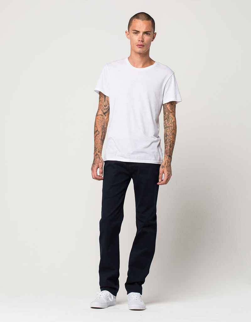 RSQ New York Mens Slim Straight Stretch Chino Pants image number 4