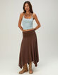 WEST OF MELROSE Beaded Womens Butter Soft Halter Top image number 2