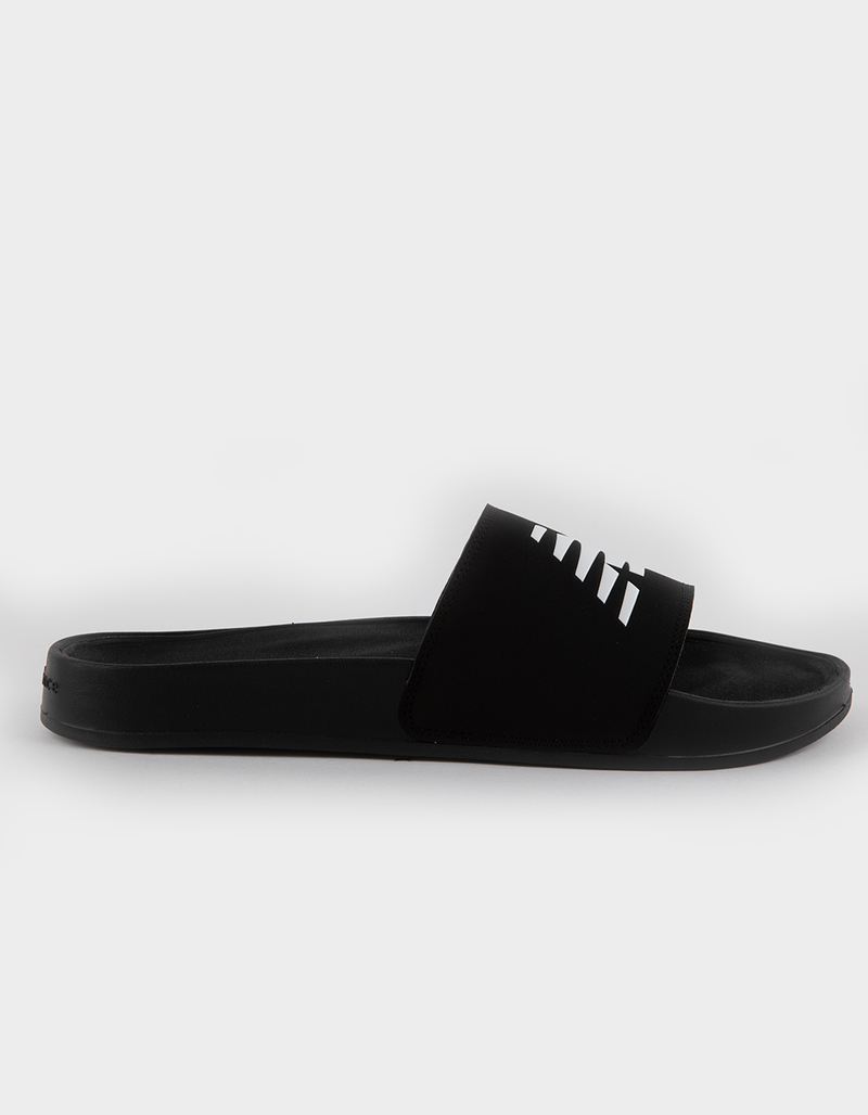 NEW BALANCE 200 Mens Slide Sandals BLK/WHT Tillys