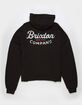 BRIXTON Banger Mens Oversized Zip-Up Hoodie image number 3