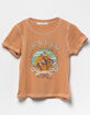FULL TILT Denver Contrast Stitch Girls Tee image number 1