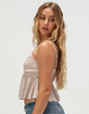 RSQ Womens Stripe Babydoll Top image number 3