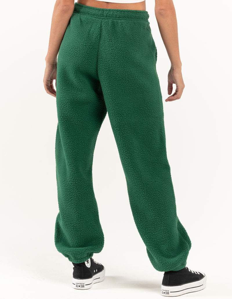 CHAMPION Teddy Embroidered Womens Fleece Joggers image number 3