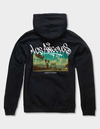 LOS ANGELES Graffiti  Sky Unisex Hoodie Primary Image
