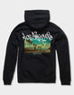 LOS ANGELES Graffiti  Sky Unisex Hoodie image number 1