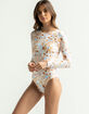 RHYTHM Open Back Womens One Piece Swimsuit image number 2