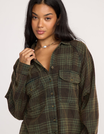 BILLABONG Coastal Breeze Womens Oversized Flannel Alternative Image