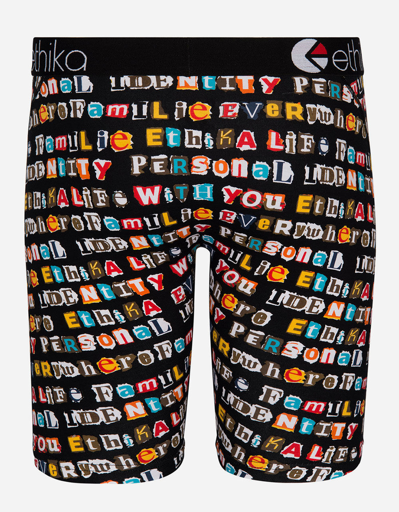 ETHIKA Random Note Staple Boys Boxer Briefs image number 2