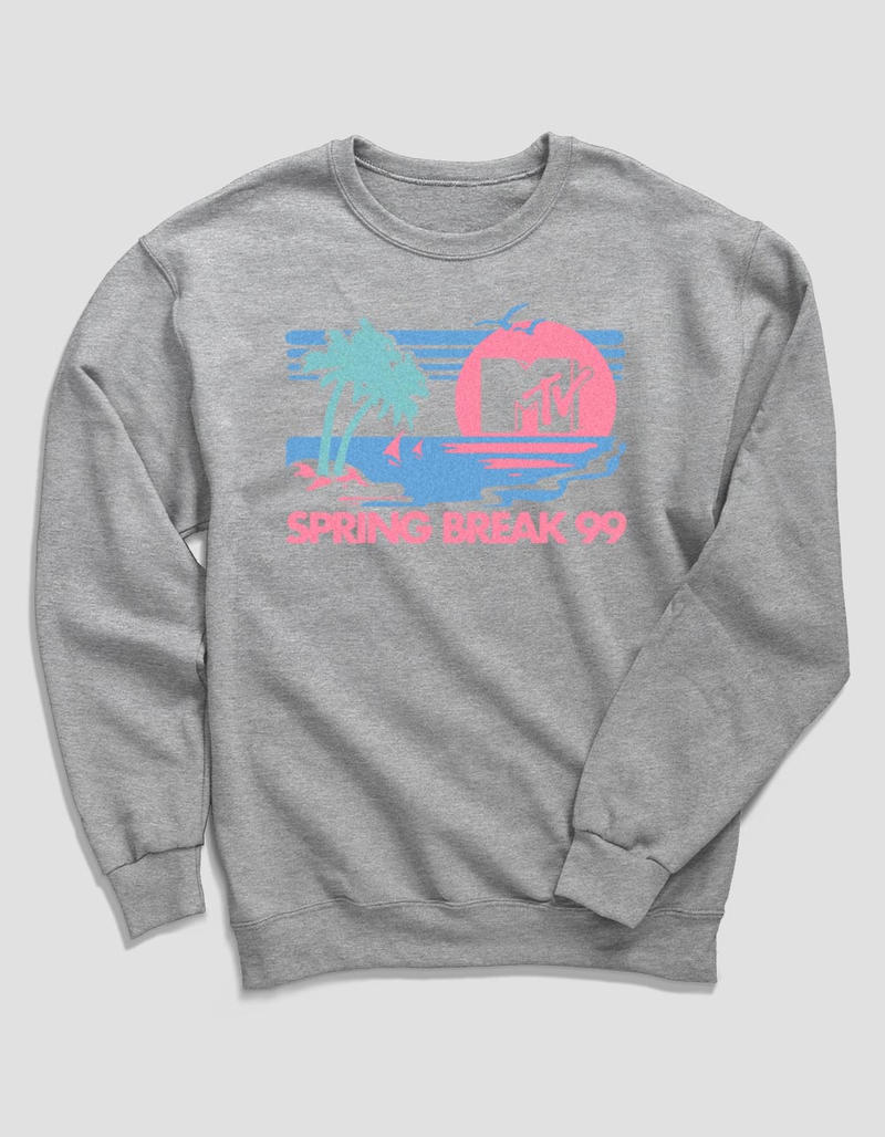 MTV Pastel Beach Unisex Crewneck Sweatshirt image number 0