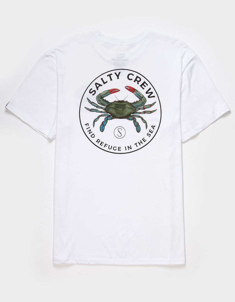 SALTY CREW Blue Crabber Mens Tee image number 0