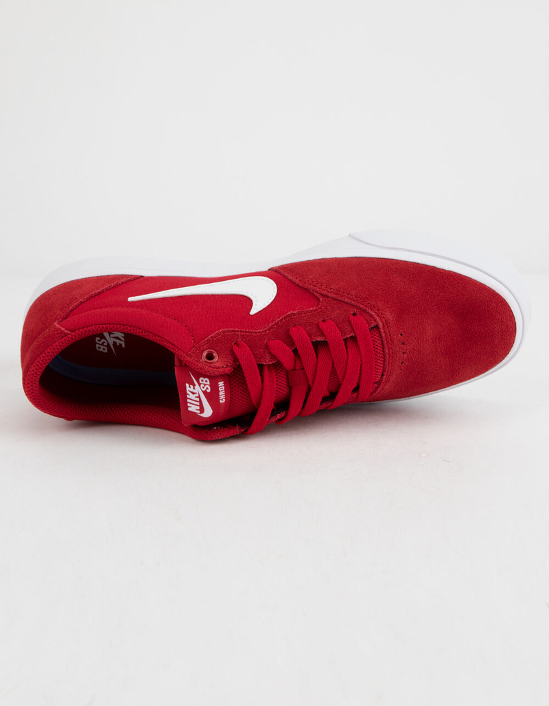 NIKE SB Chron SLR Gym Red & White Shoes image number 2