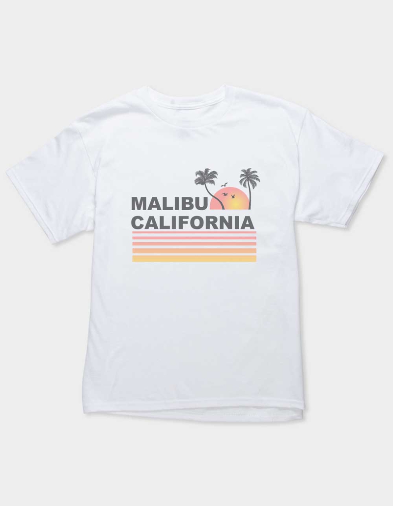 MALIBU Retro Sunset Unisex Kids Tee image number 0