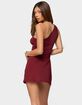 EDIKTED Saffey Knotted One Shoulder Mini Dress image number 3