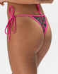 ED HARDY Camo Tie Side Bikini Bottoms image number 3