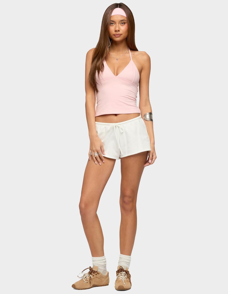 EDIKTED Noriah V-Neck Halter Top image number 3