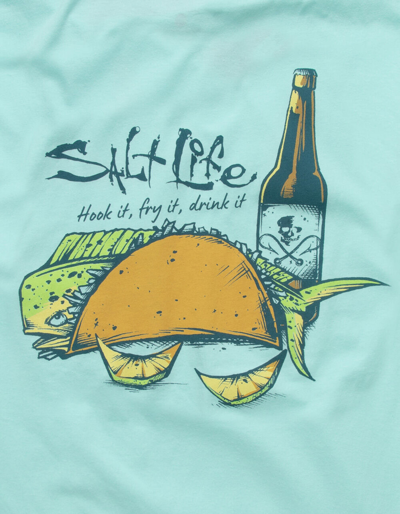 SALT LIFE Hook It Mens Pocket Tee image number 2