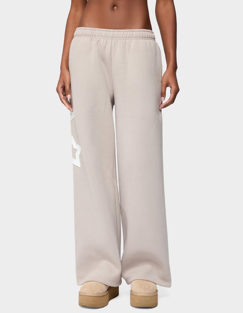 EDIKTED Starly Straight Leg Sweatpants image number 0