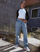 LEVI'S Low Pro Womens Jeans - Go Ahead image number 6