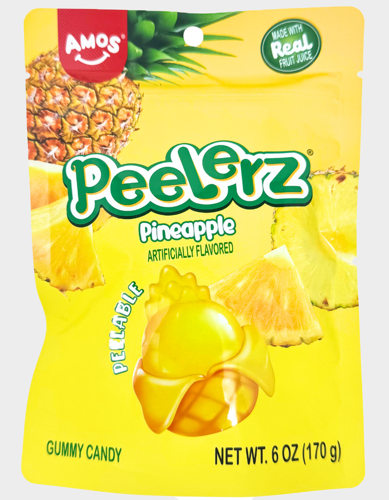 PEELERZ Peelable Pineapple Gummy Candy image number 0