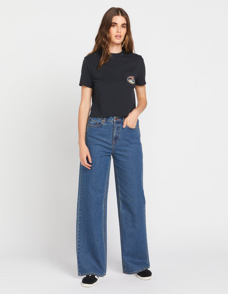 VOLCOM Stoned Boyfriend Womens High Rise Jeans image number 0