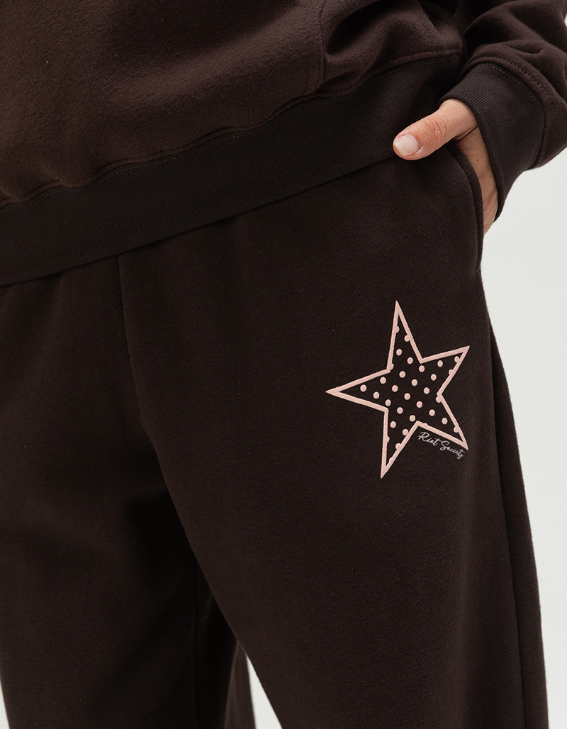 RIOT SOCIETY Star Womens Sweatpants image number 4