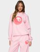 EDIKTED Lucky 8 Oversized Hoodie image number 1