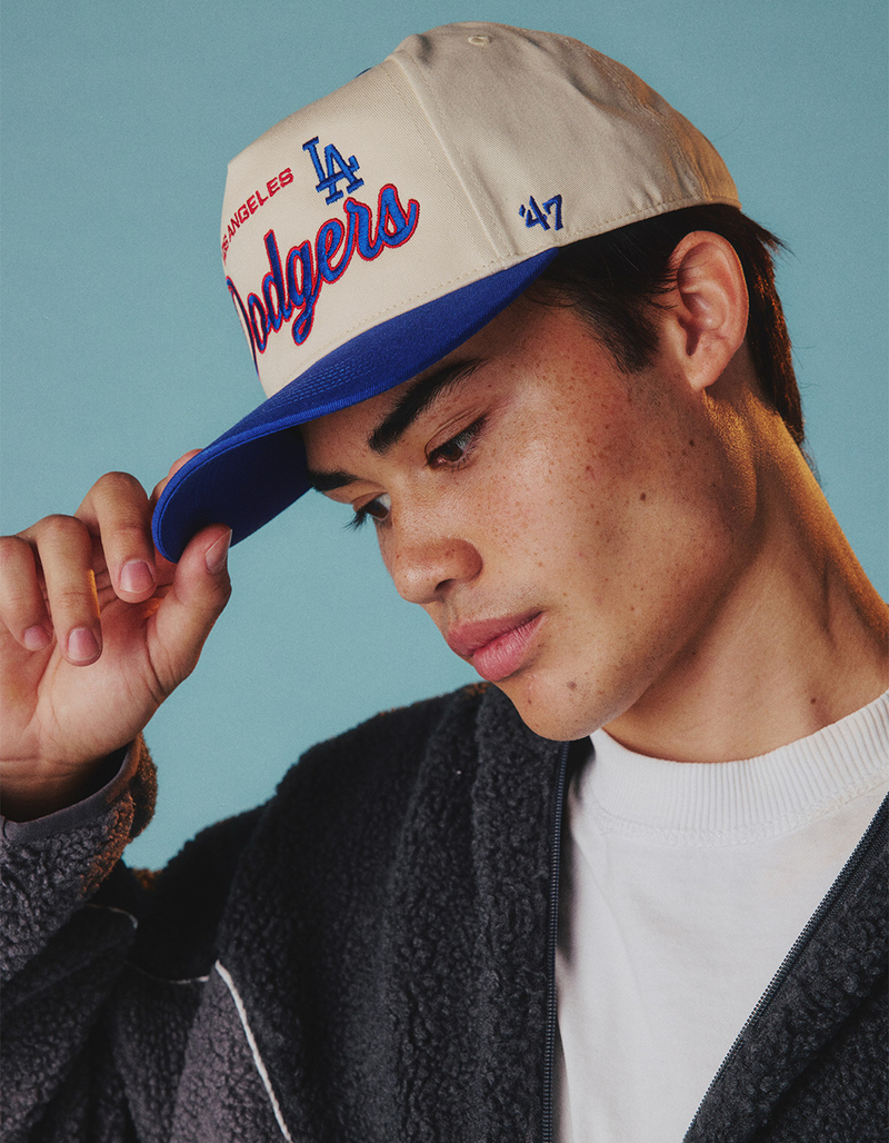 47 BRAND Los Angeles Dodgers Assemble '47 Hitch Snapback Hat image number 3