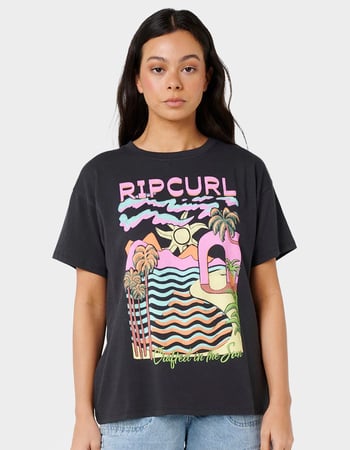 RIP CURL Half Moon Bay Womens Relaxed Tee Primary Image
