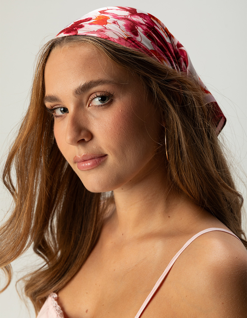 FULL TILT Floral Headscarf image number 5