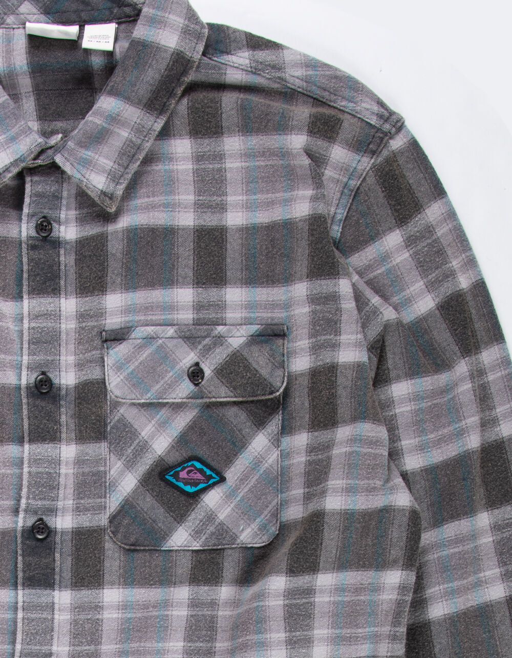 QUIKSILVER OG Mens Flannel - GRAY 