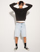RSQ Mens Washed Crewneck Sweater image number 7
