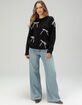 RSQ Womens Bow Detail Pullover Sweater image number 5