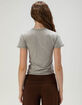 MIFFY Womens Baby Tee image number 4
