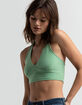 RSQ Womens Solid Halter Top image number 5