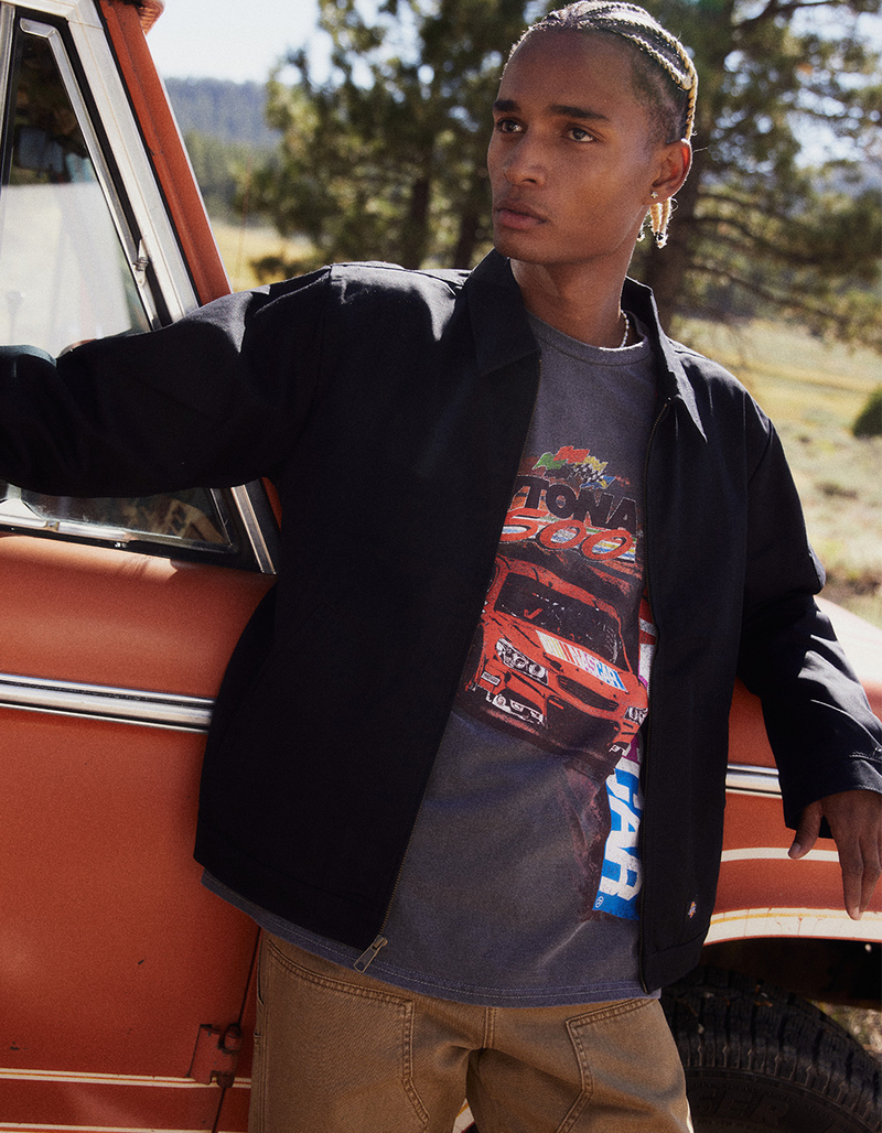 DICKIES Lined Eisenhower Mens Jacket image number 8