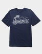 VENICE BEACH Sunset Distressed Unisex Tee image number 1
