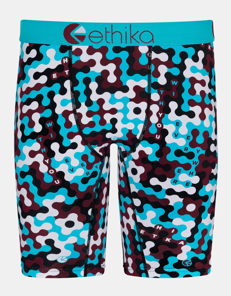 ETHIKA Dot Camo Boys Boxer Briefs image number 0
