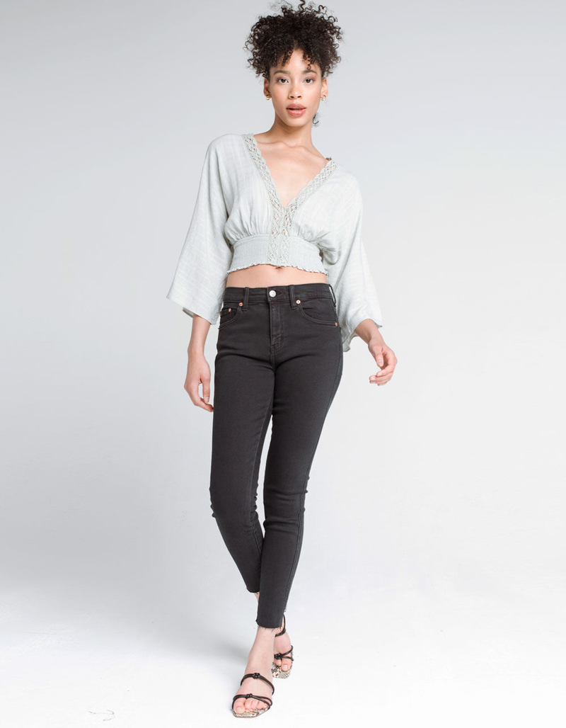 DAZE Moneymaker High Rise Womens Skinny Jeans image number 4